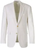 Canali silk blazer - White