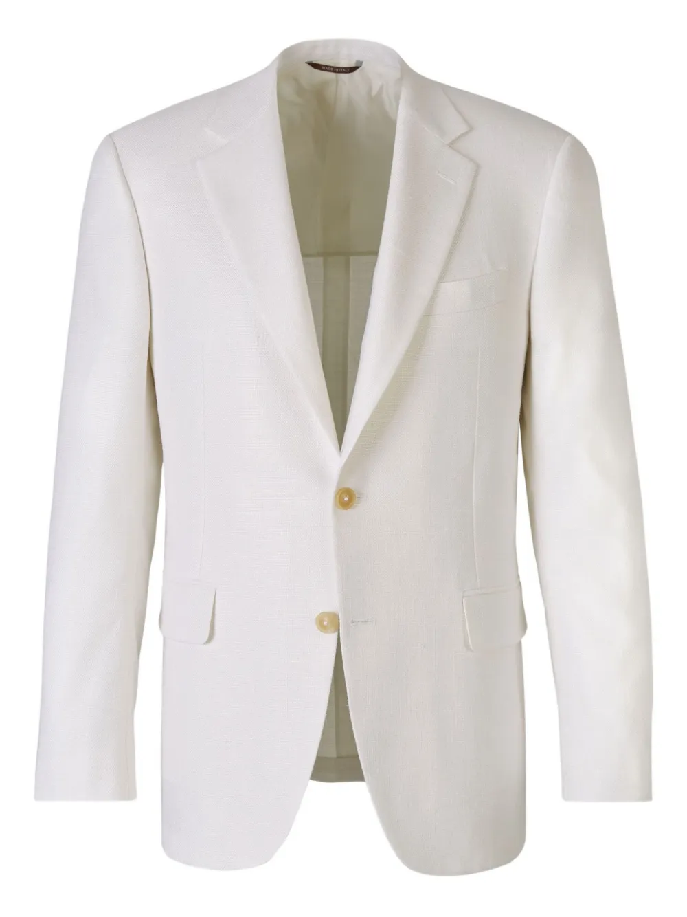 Canali Zijden blazer Wit