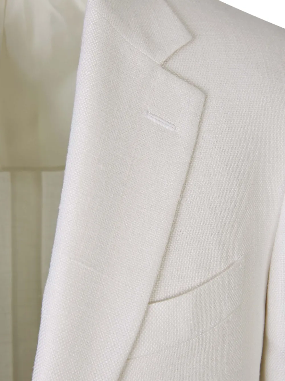  Canali Silk Blazer - White 