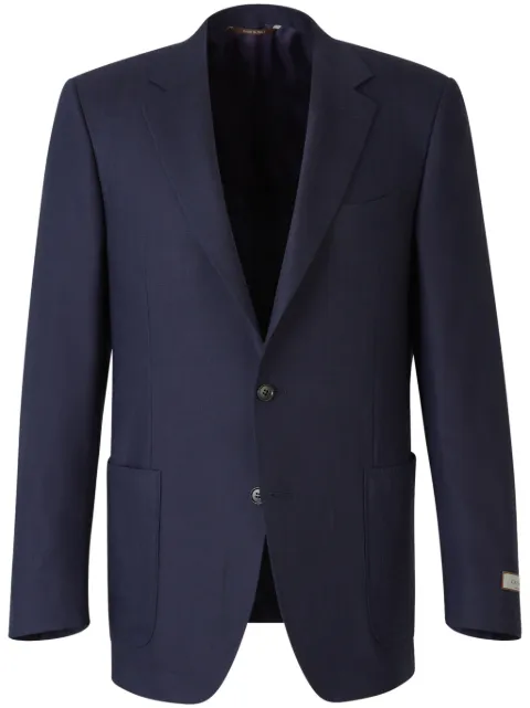 Canali blazer à poches plaquées