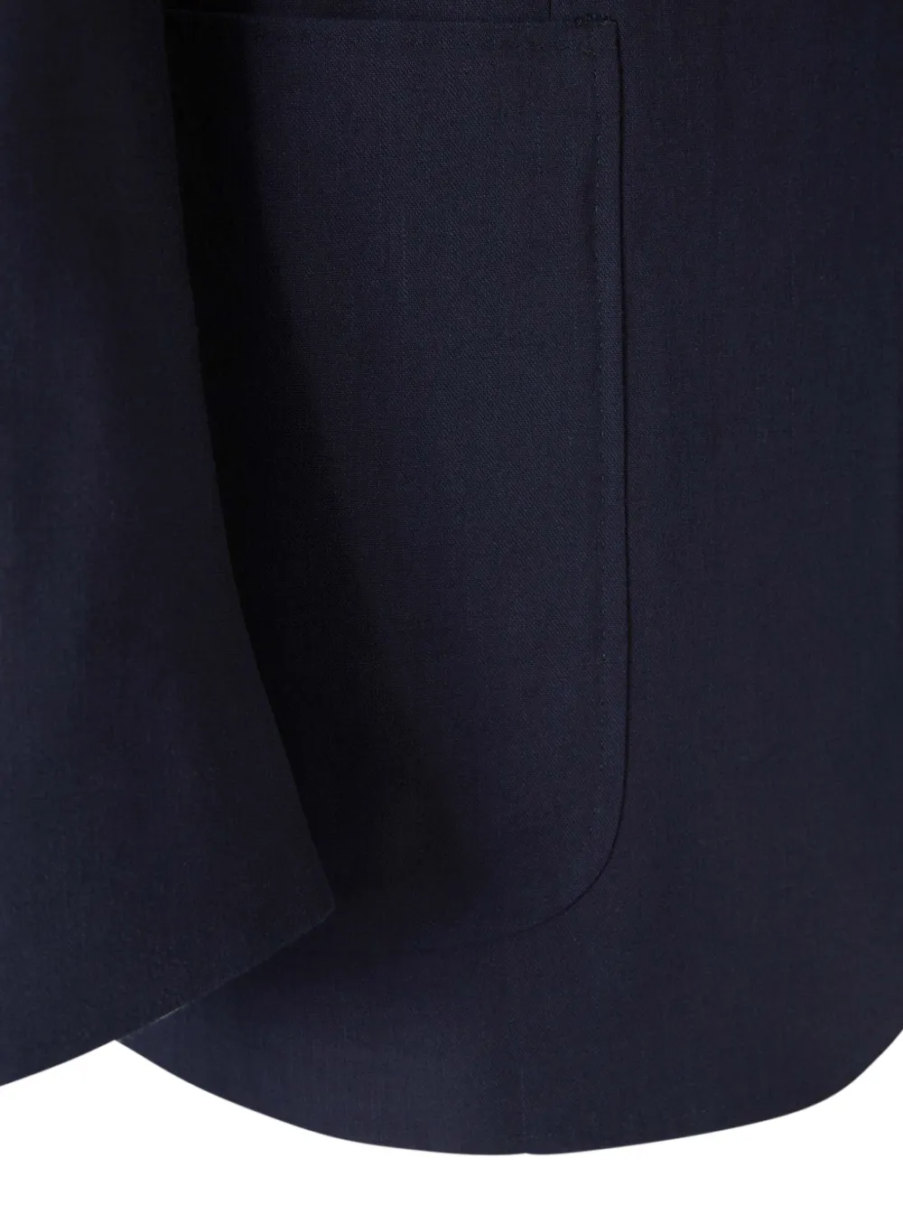 Canali Blazer met opgestikte zak Blauw