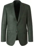 Canali checked blazer - Green