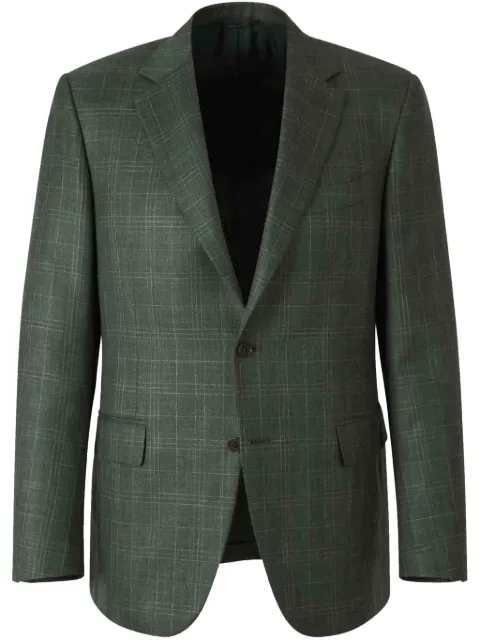 Canali checked blazer 