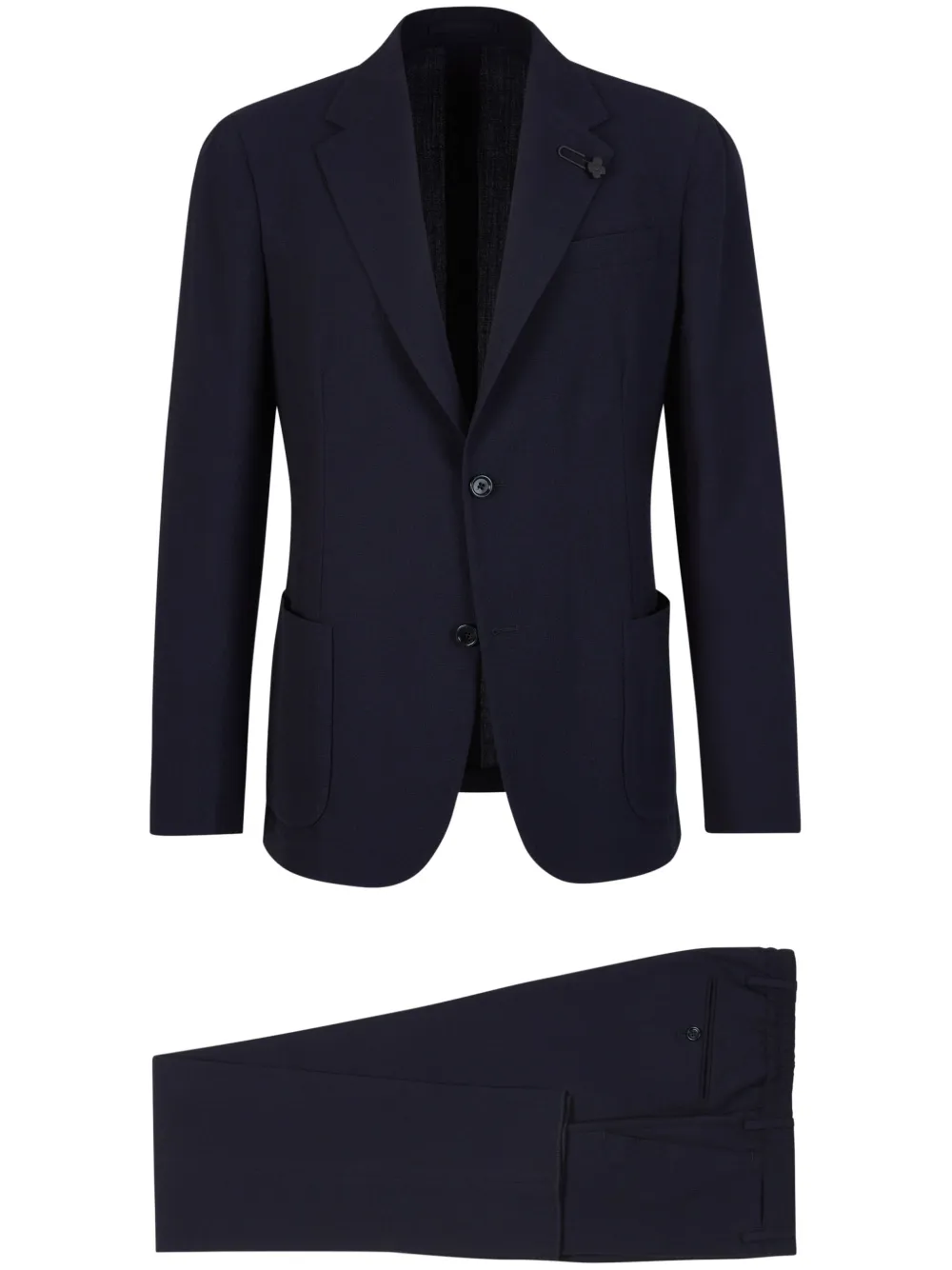 Lardini traje con botones | azul | Image 1