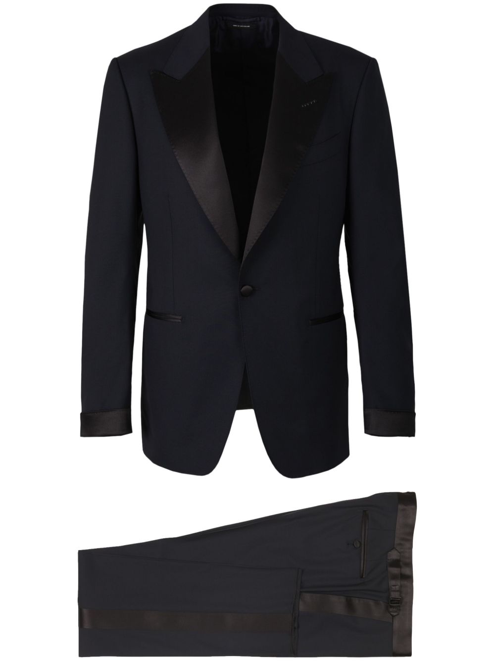 TOM FORD wool tuxedo Blauw