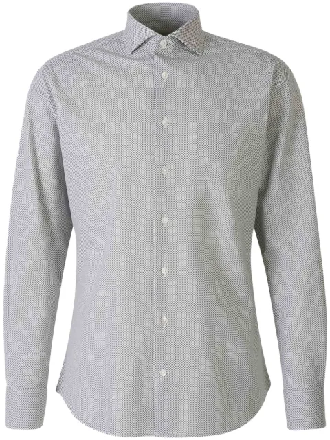 Traiano Milano polka-dot shirt