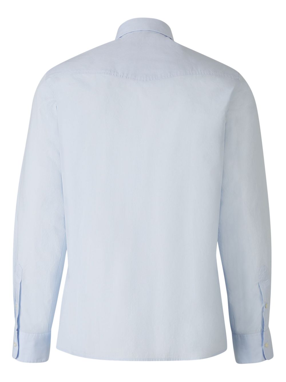 Officine Generale plain cotton shirt - Blauw