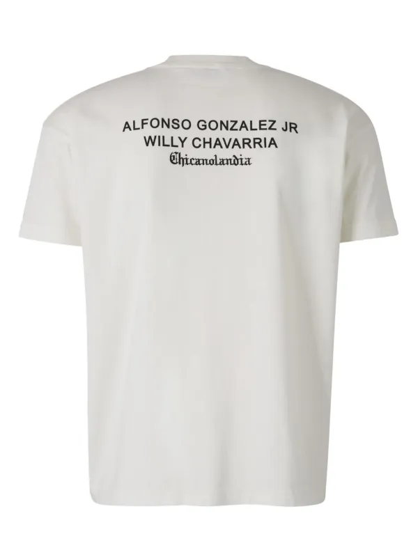 Willy Chavarria ファッションデザイナーTシャツ Tom T-Shirt 2 in Black – SVRN