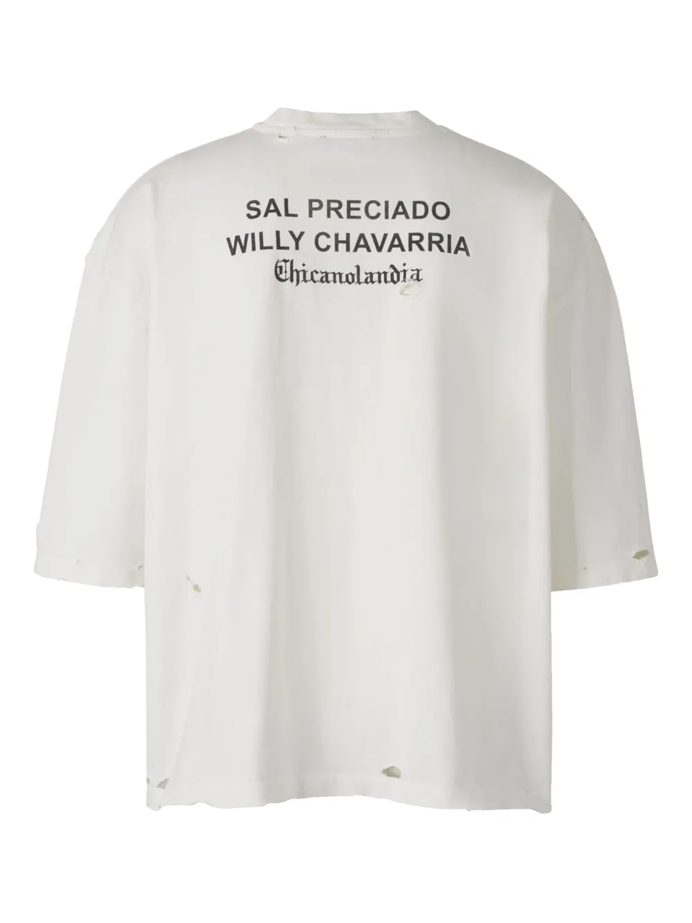 Willy Chavarria Buffalo Lover T-shirt - Wit