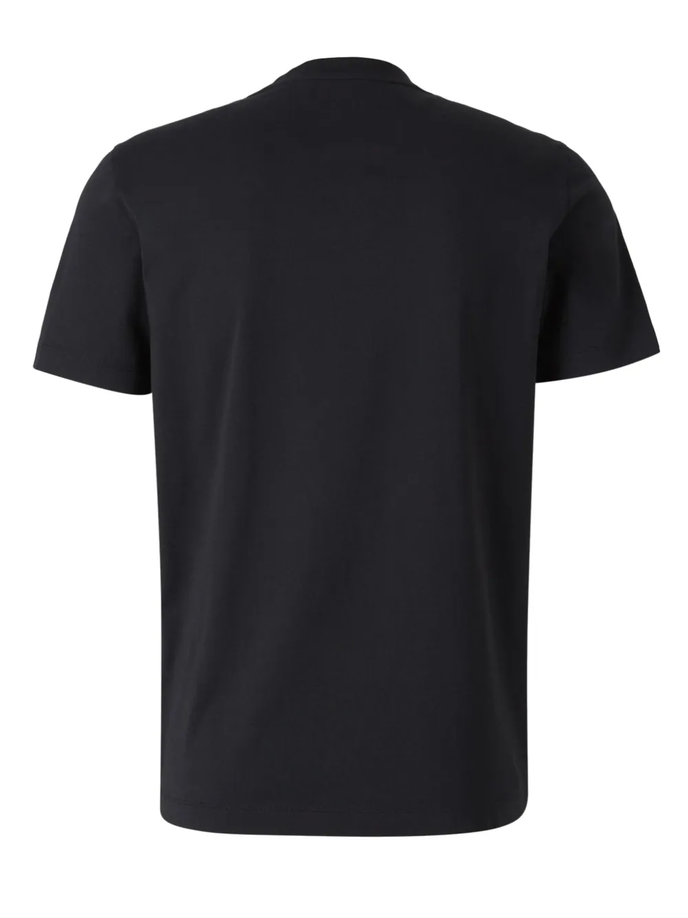 Moncler Drie katoenen T-shirts met logopatch Blauw