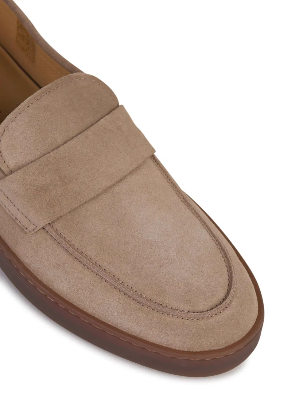 Henderson Baracco suede loafers Brown