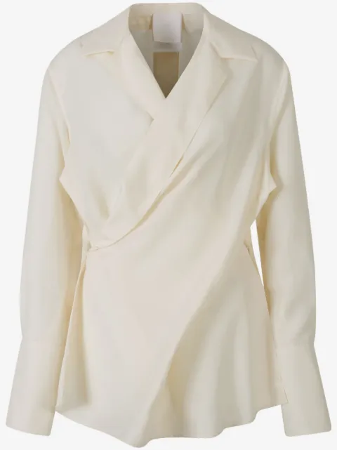Givenchy chemise à design cache-cœur
