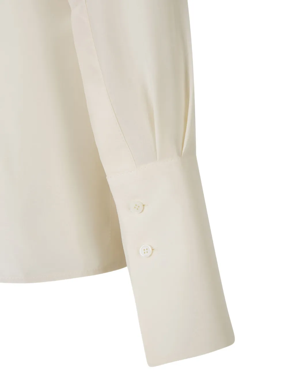 Givenchy Wrap Silk Shirt In Neutrals