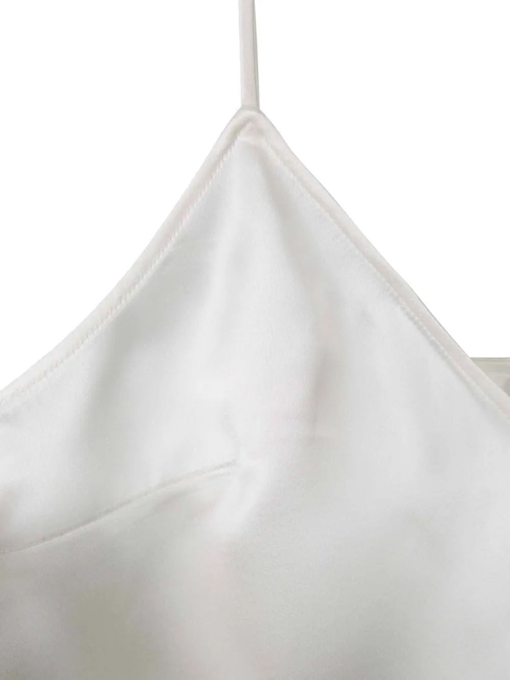 Alexander McQueen Top met V-hals Wit