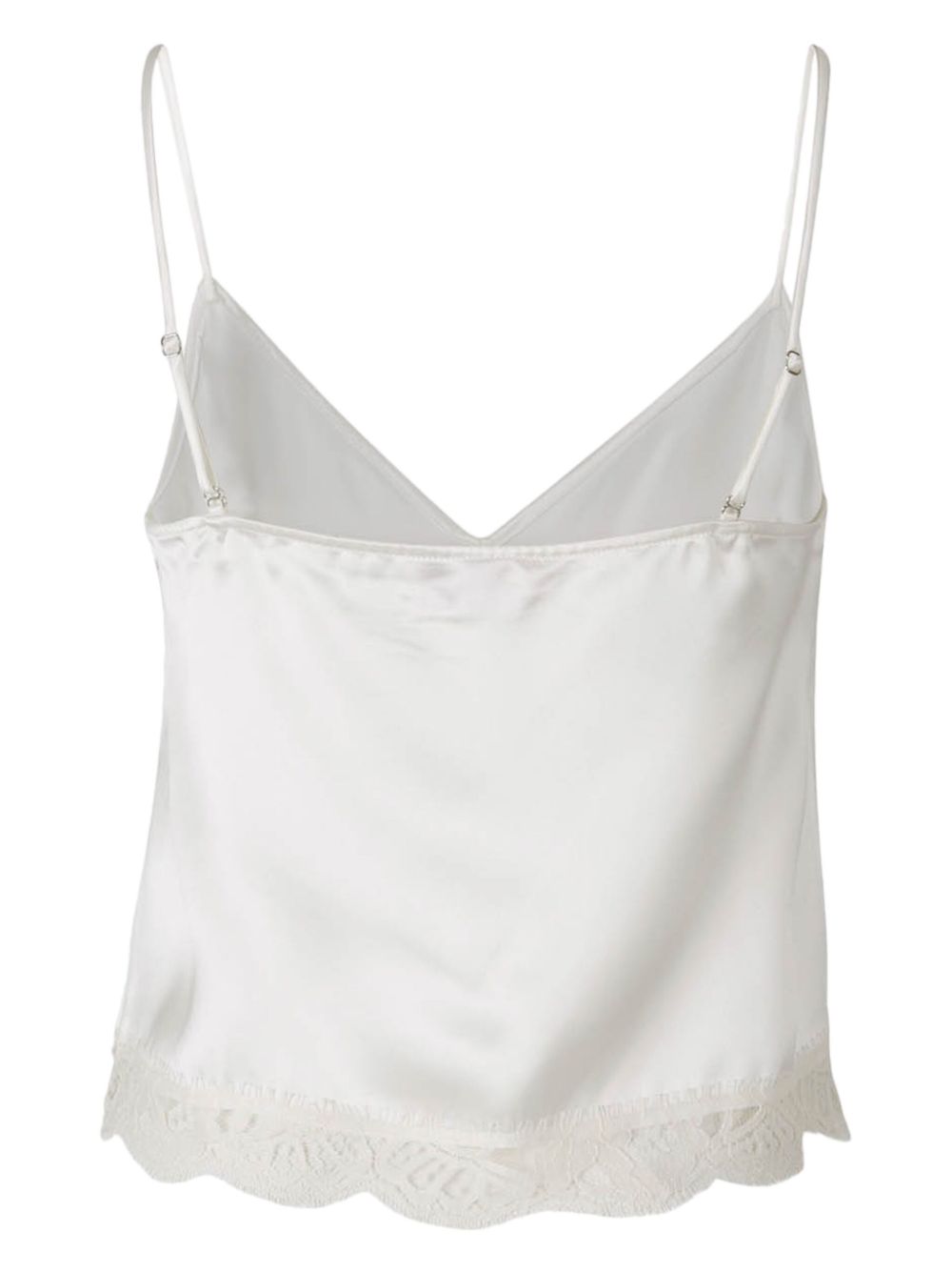 Alexander McQueen Top met V-hals - Wit