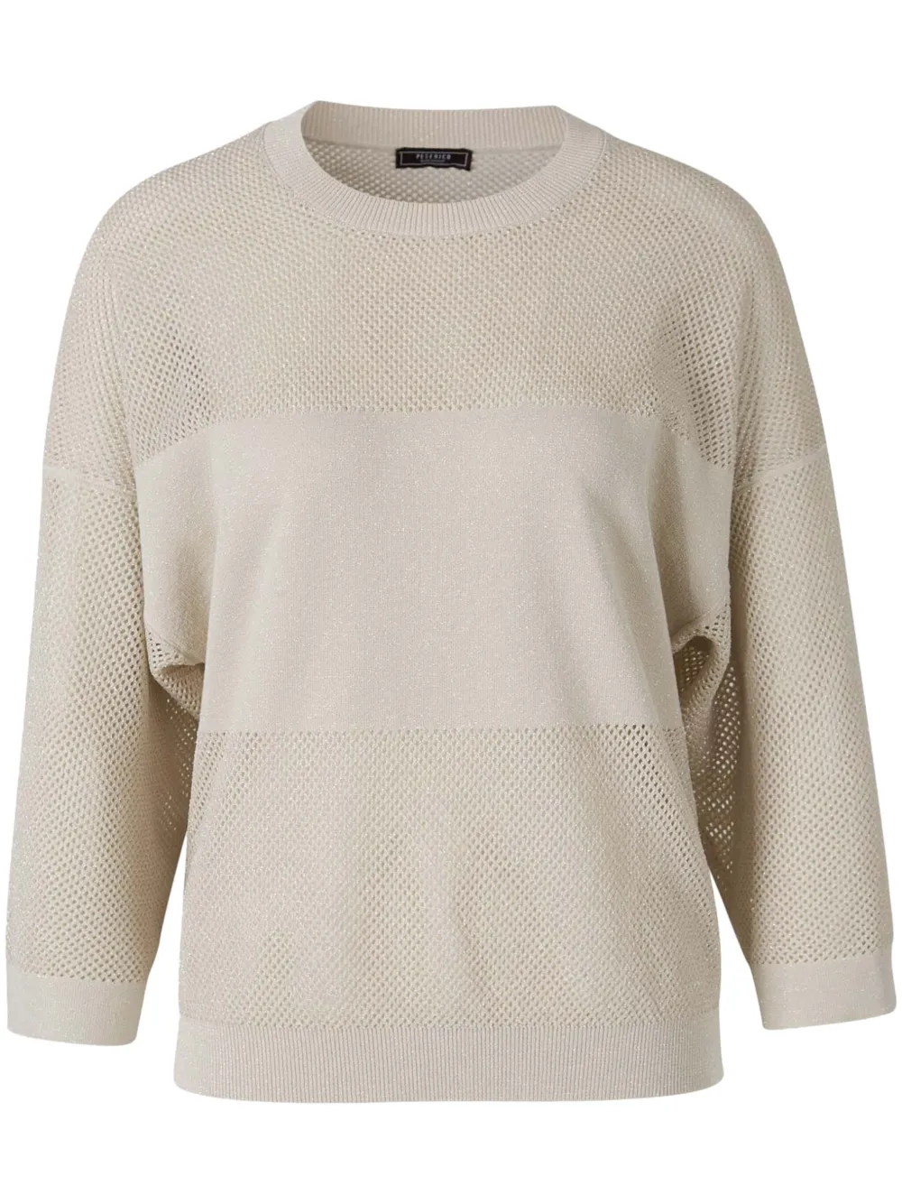 open-knit jumper