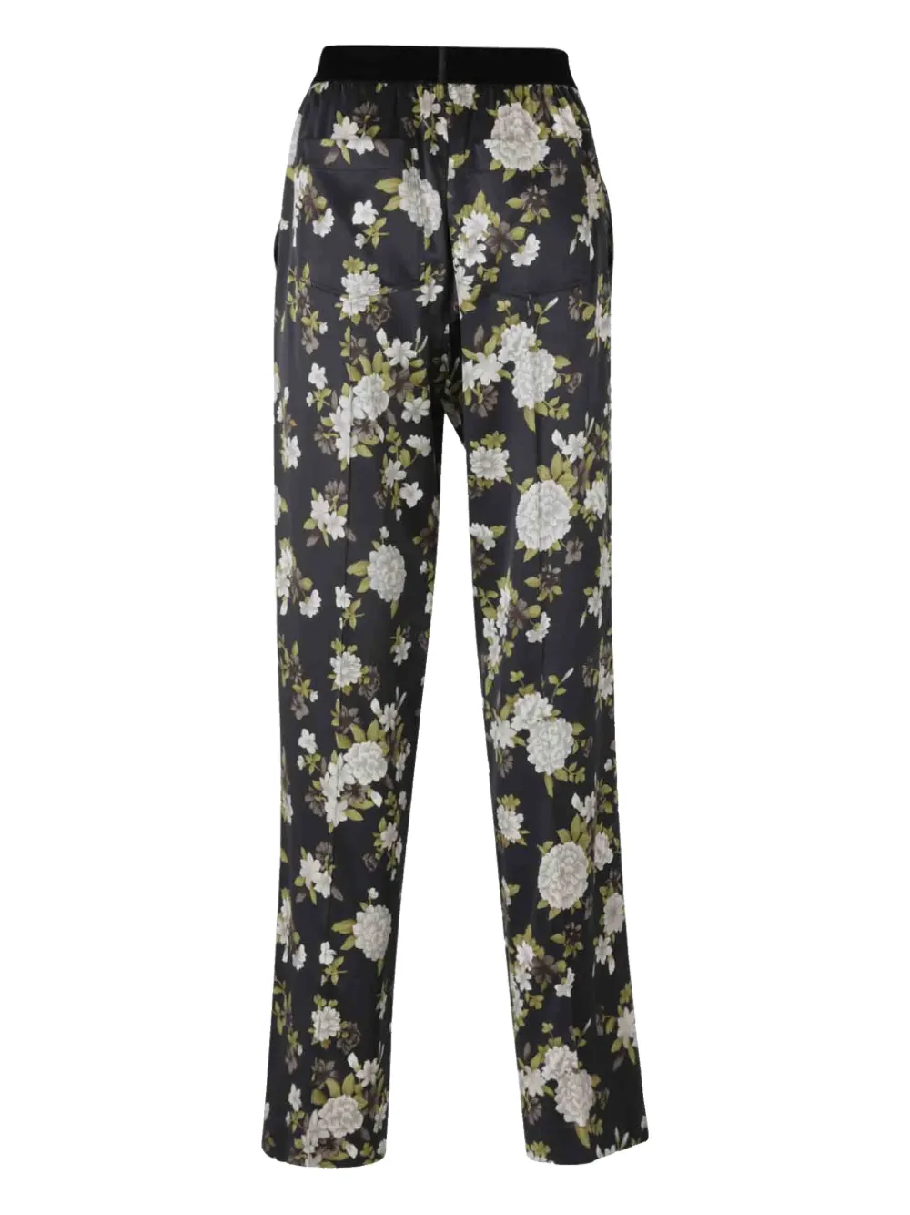 TOM FORD Pyjamabroek met bloemenprint - Zwart