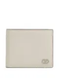 Valentino Garavani VLogo leather wallet - Neutrals