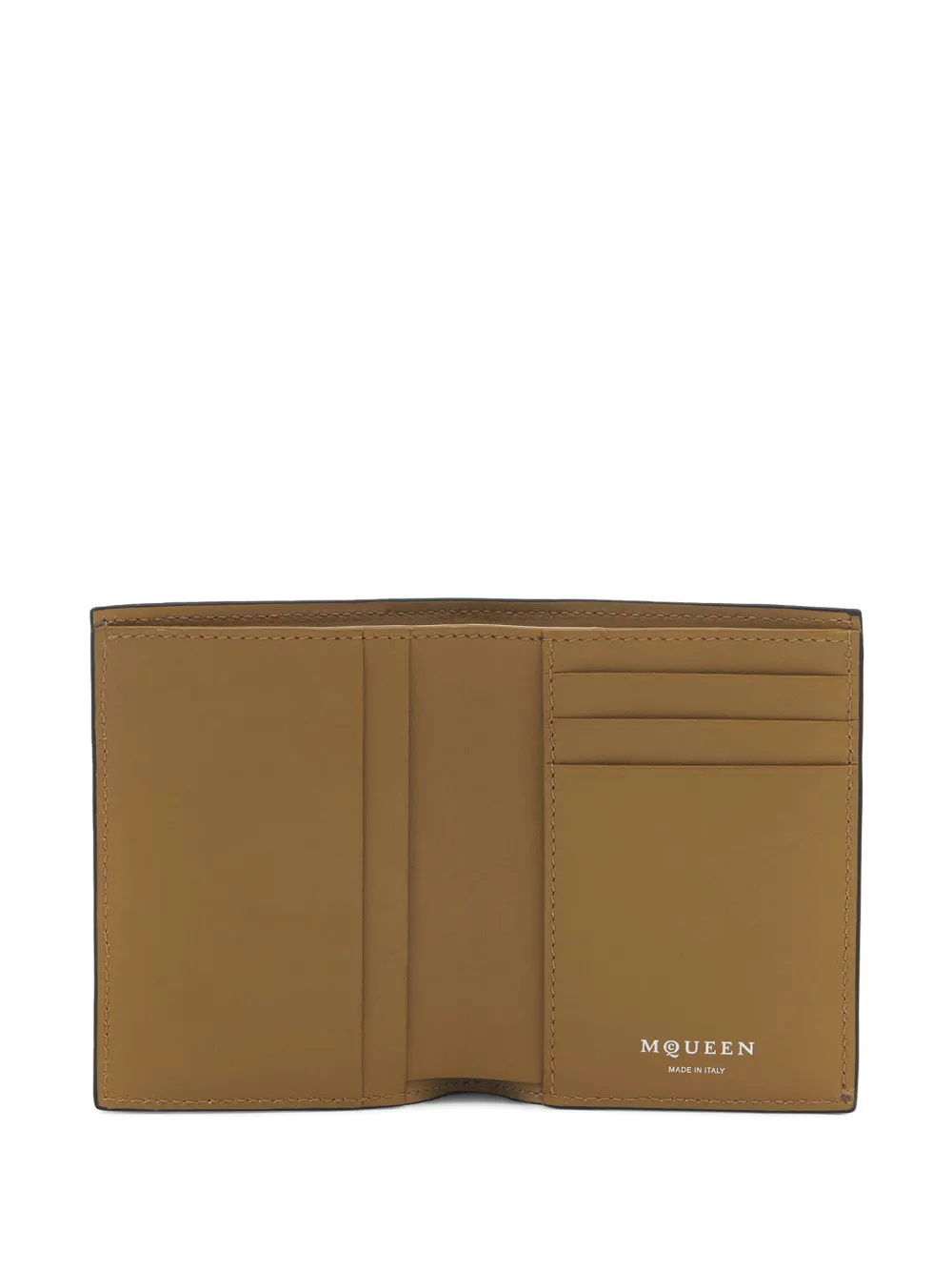 Alexander McQueen Leren portemonnee Zwart