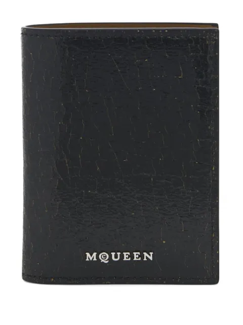 Alexander McQueen leather wallet