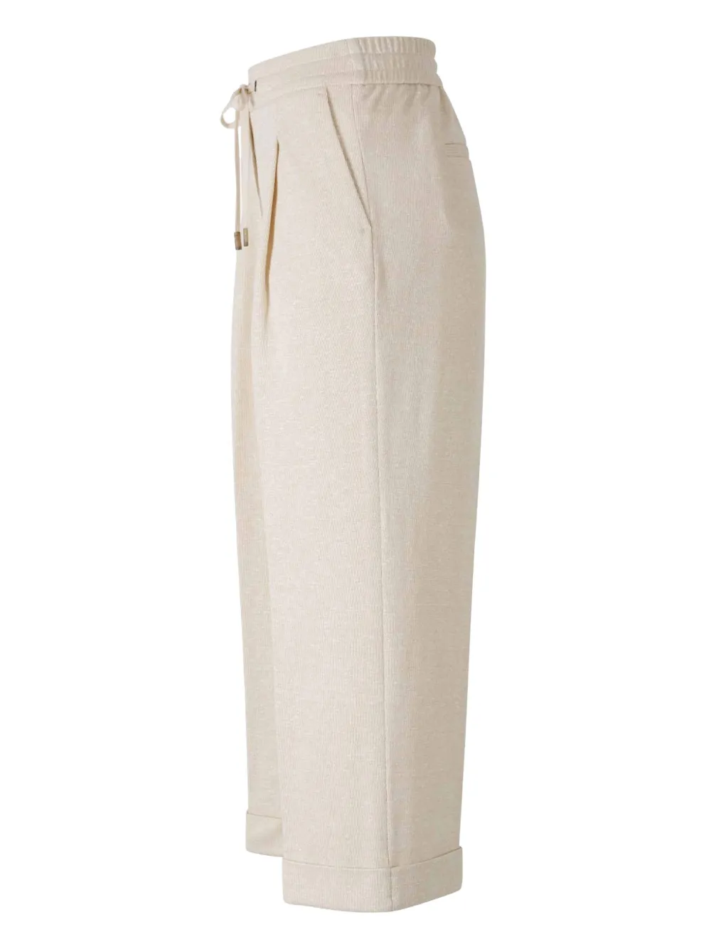 Peserico Broek met trekkoord Beige