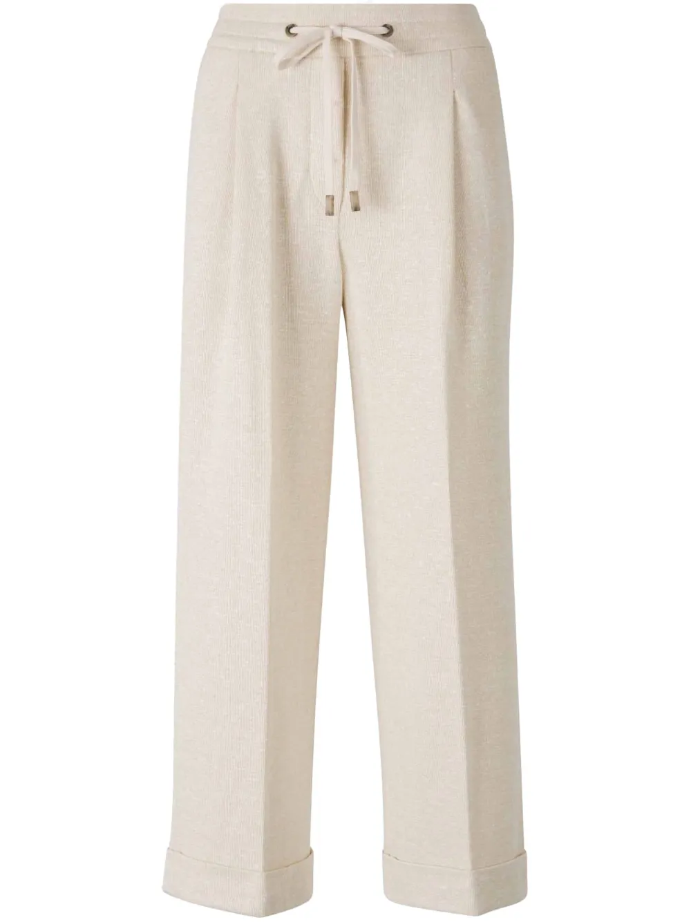 Peserico drawstring trousers | Neutrals | Image 1