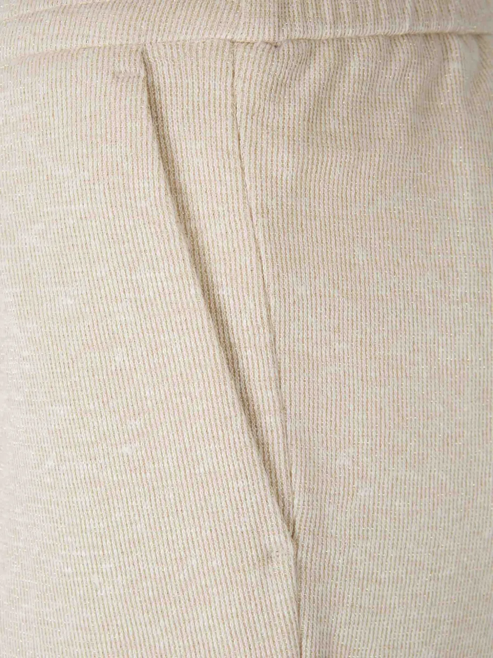 Peserico Broek met trekkoord Beige