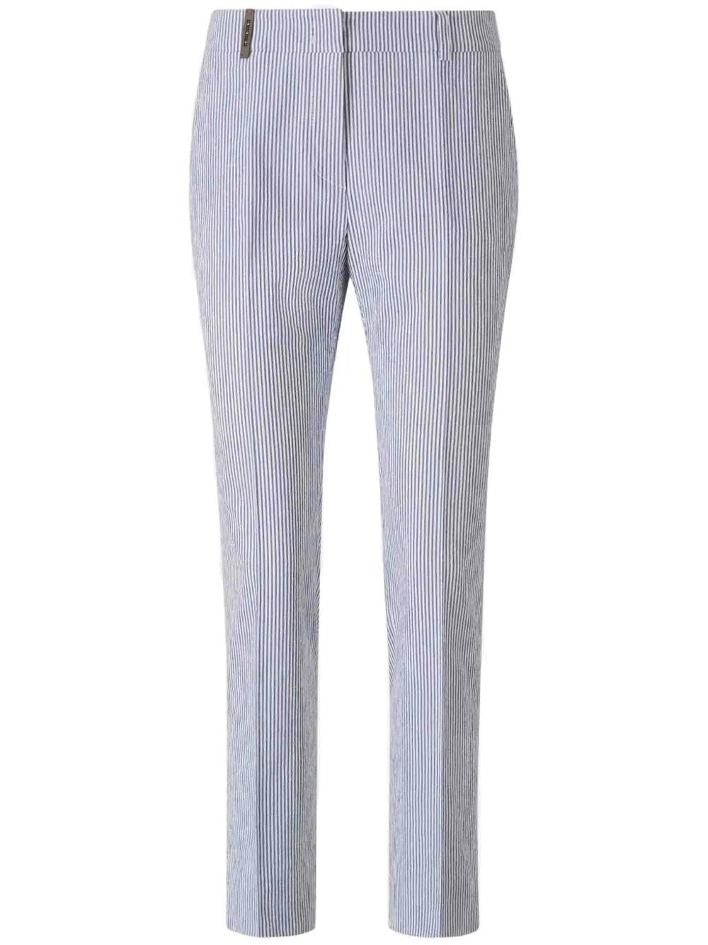 straight-leg trousers