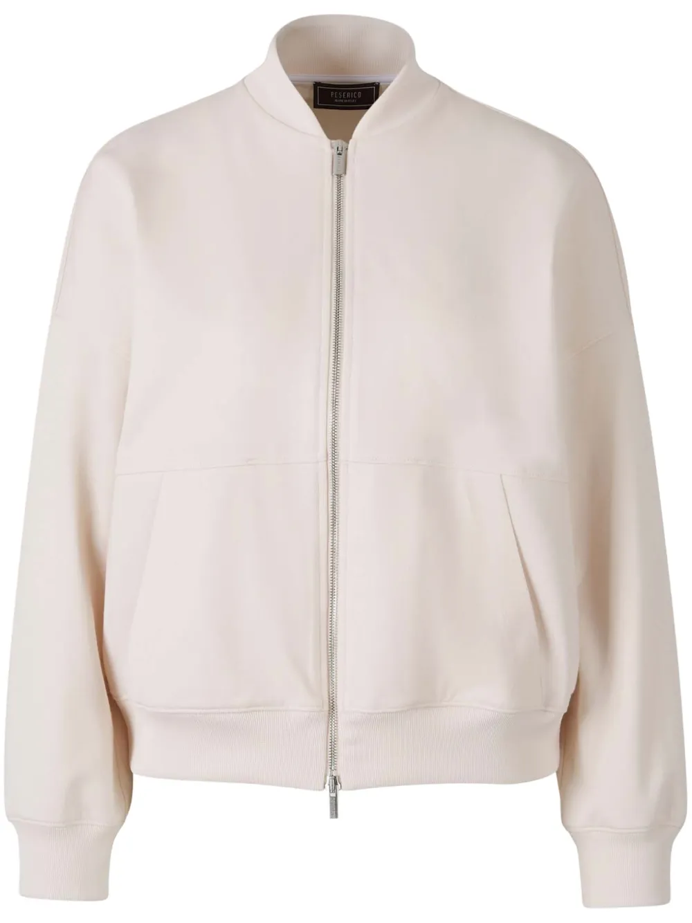 zip-up bomber jacket