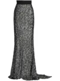 Maticevski Rhyme maxi skirt - Silver