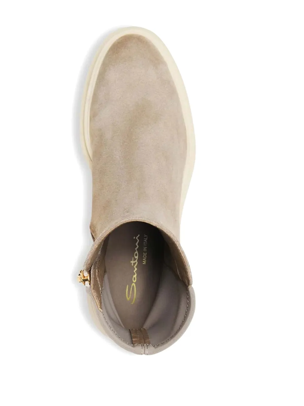 Santoni Suède laarzen Beige