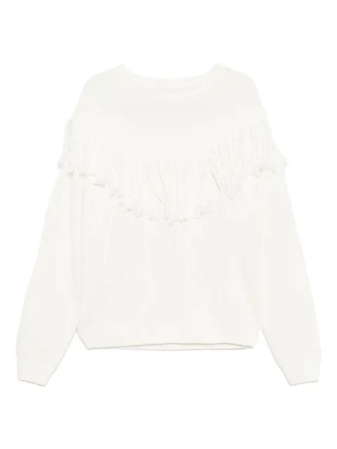 The Upside Kansas Tassel Boo jumper