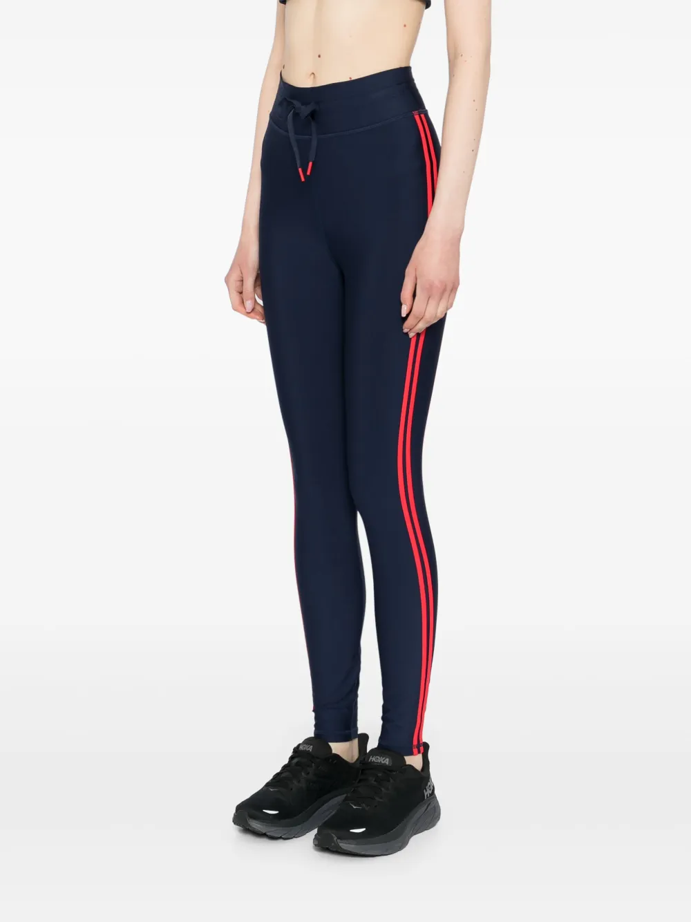 The Upside 25in Oxford midi-legging Blauw