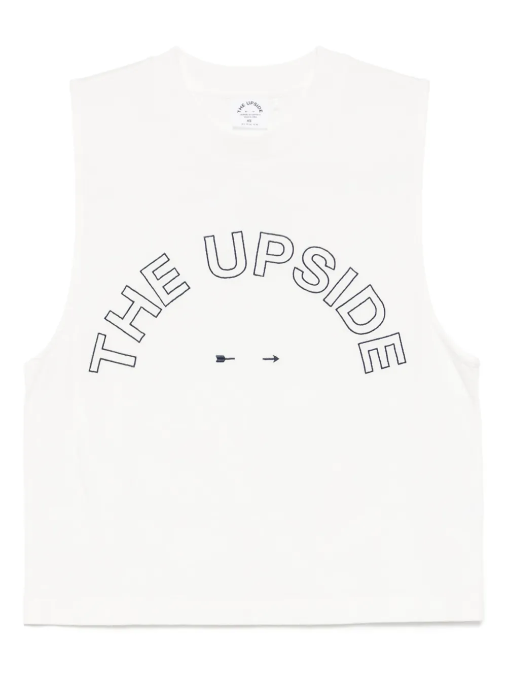 The Upside Dawson logo top | White | Image 1