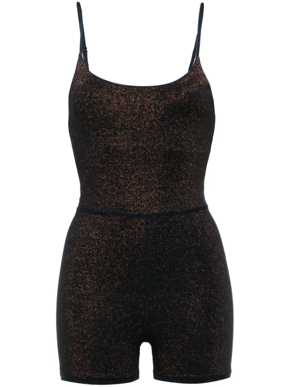 The Upside Arizona Crossback leotard | Brown | Image 1