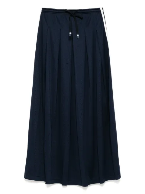 The Upside falda midi Loren plisada