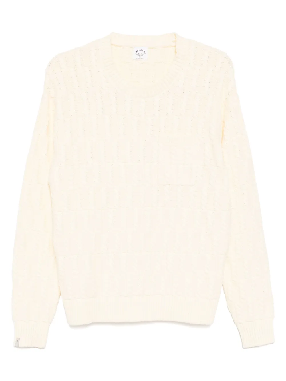 The Upside Boo Cable-knit Sweatshirt