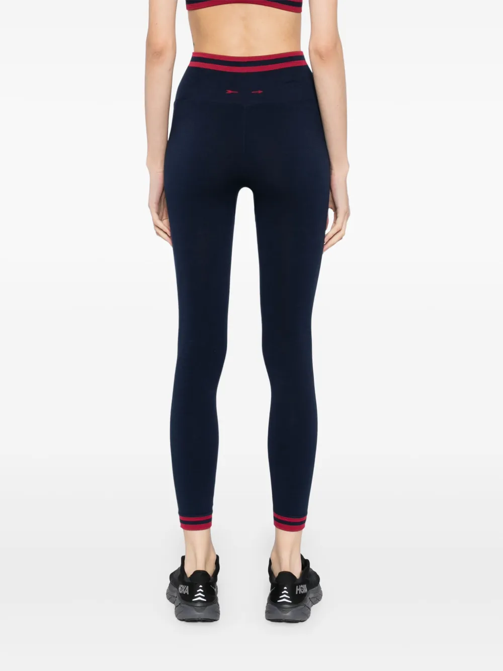 The Upside Naadloze 25-inch midi-legging Blauw