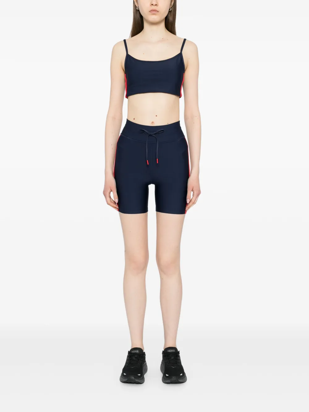 The Upside 5in Oxford spin shorts - Blauw