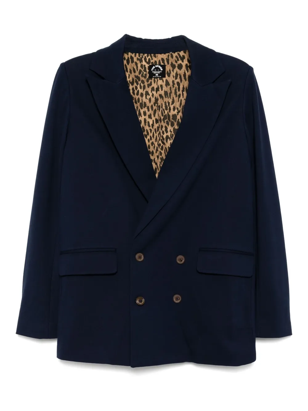 double-breasted blazer
