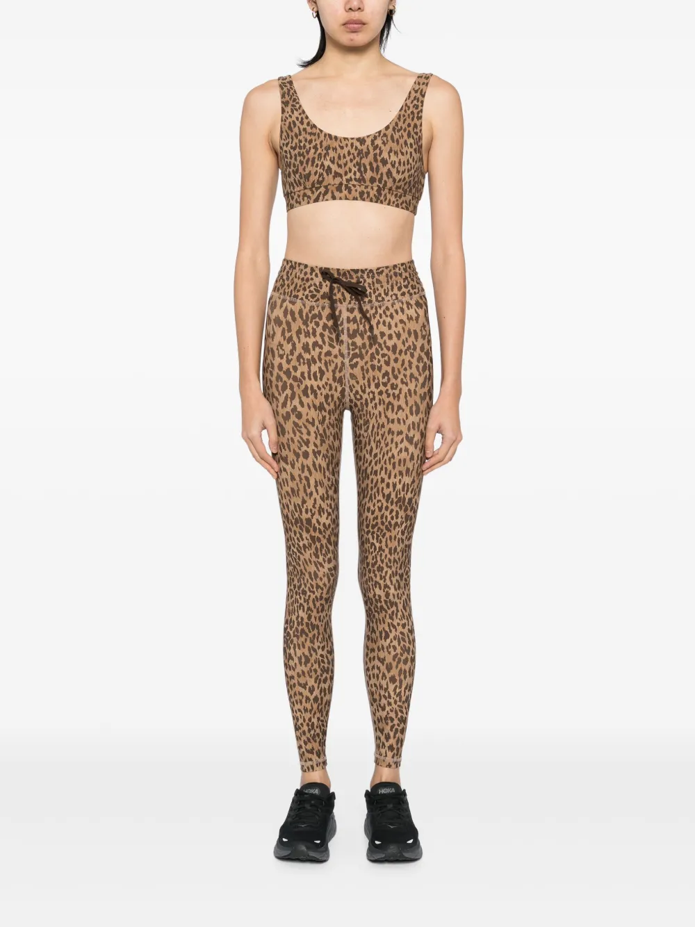 The Upside 25in Panthera midi leggings | Performance Leggings | Image 2