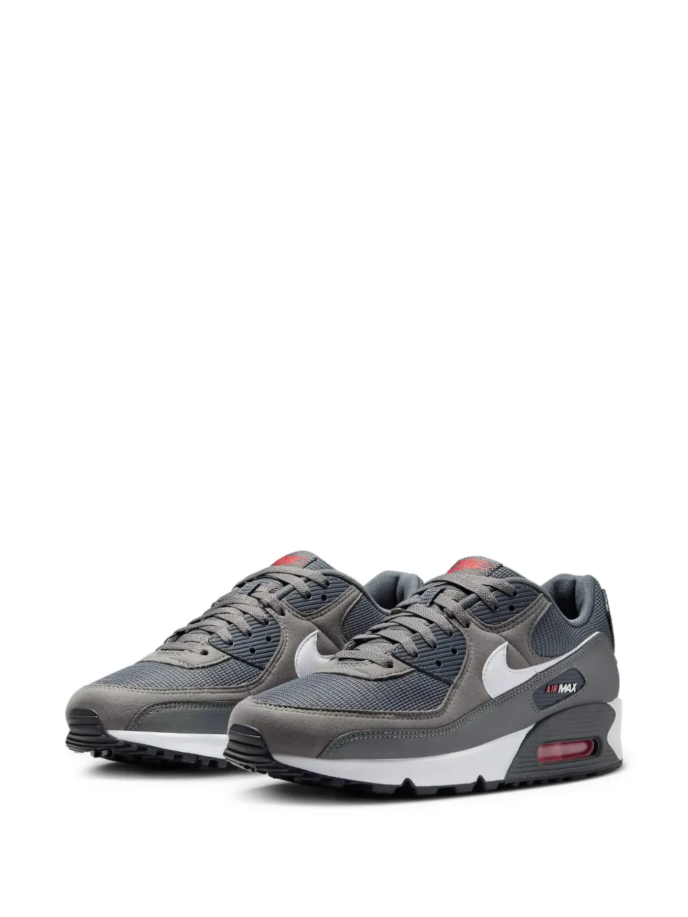 Nike Air Max 90 "Iron Grey University Red" sneakers