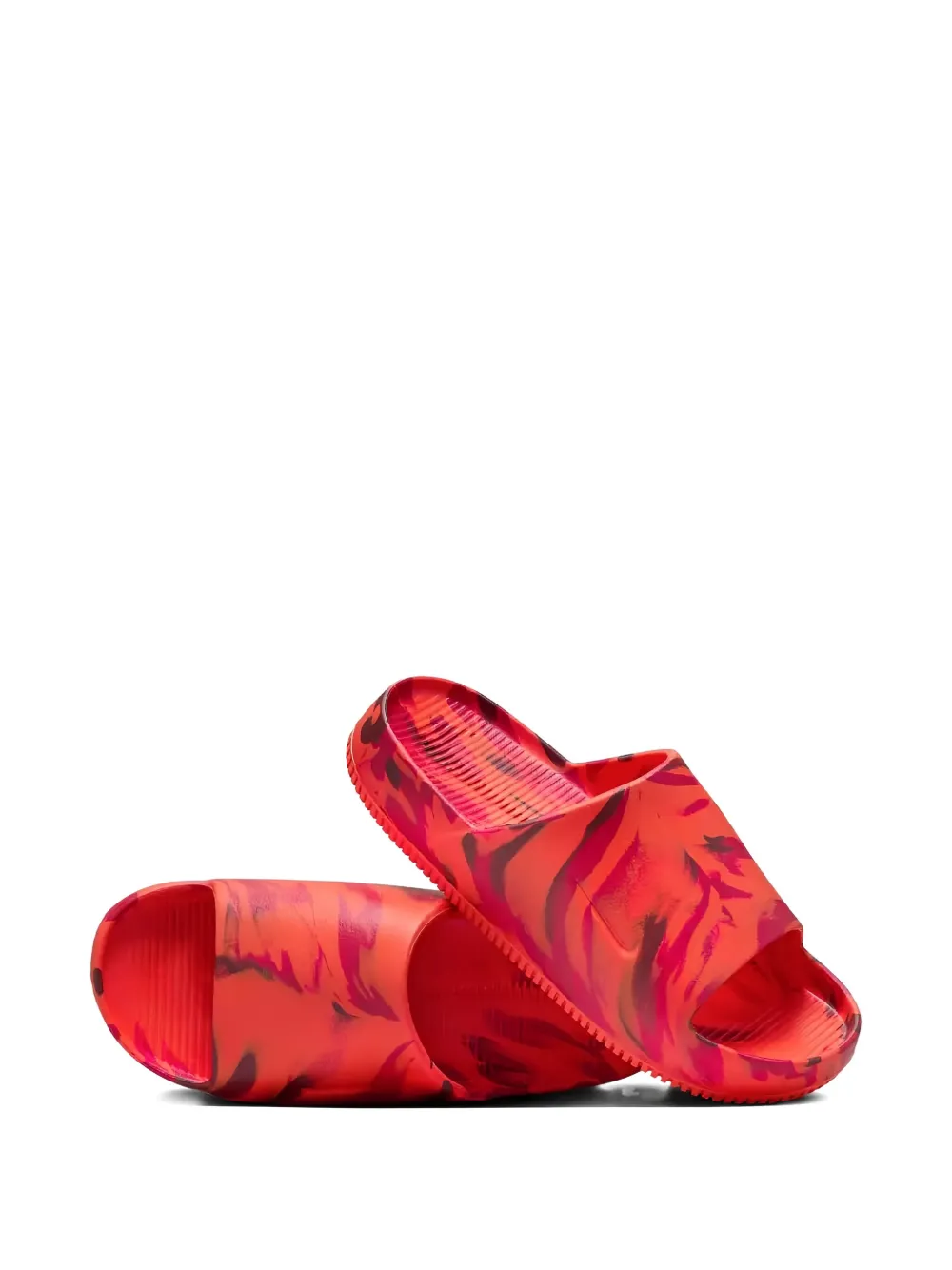 Nike Calm "Marble Picante Red" slides | Image 2