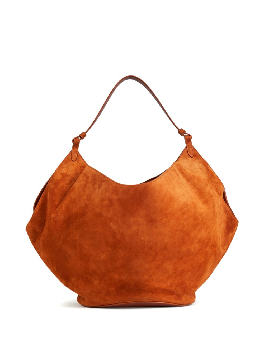 KHAITE medium Lotus shoulder bag - Bruin