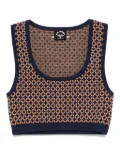 The Upside crossroad Alma crop top - Blue
