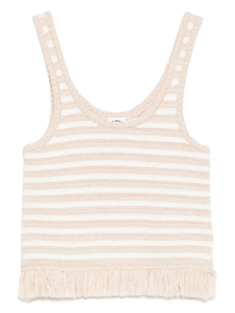 The Upside Canyon Freida knitted top | Neutrals | Image 1