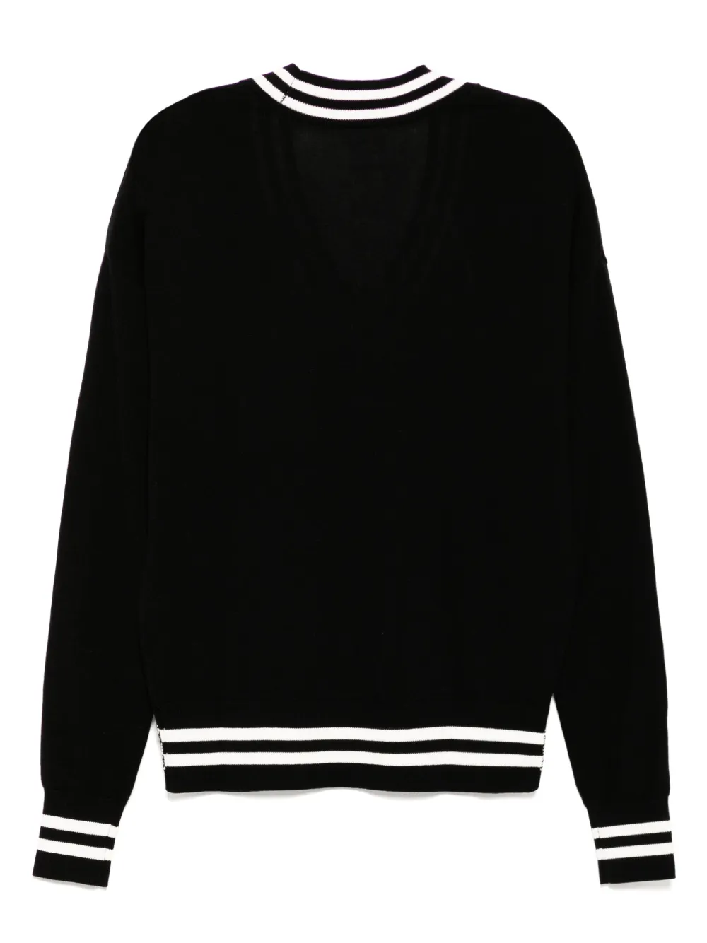 The Upside Duet V-neck jumper | Knitted Sweaters | Image 2