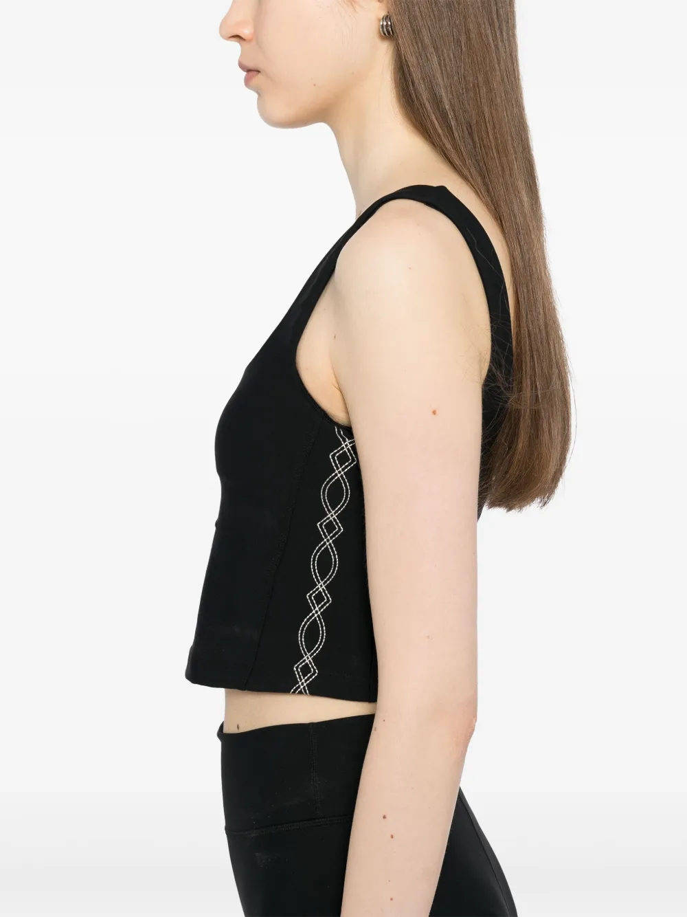 The Upside Saloon Elyse tanktop Zwart