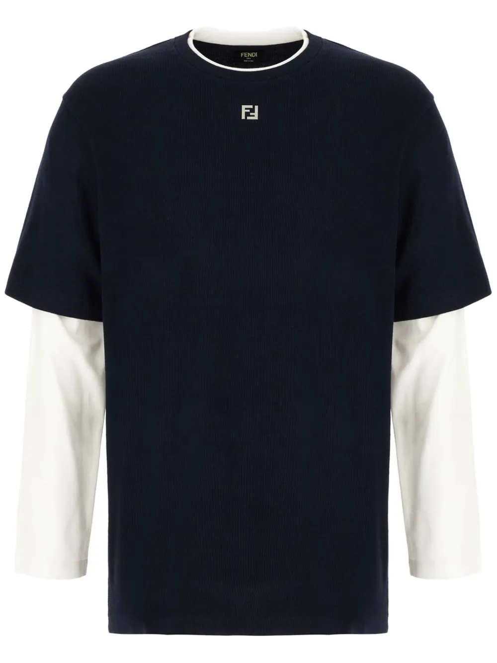 FENDI layered longsleeves | Blue | Image 1