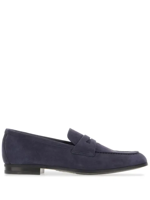 Church's suede penny loafers